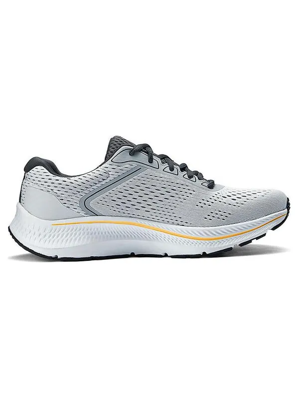 Кроссовки gorun consistent 2.0 mile marker 'grey' Skechers — изображение 3 из 4, серый/желтый/белый