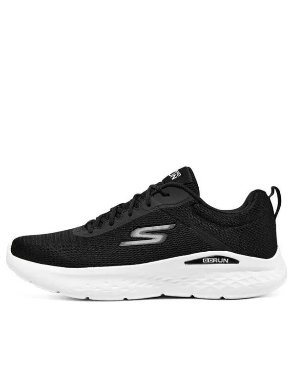 Кроссовки go run 'black white' Skechers — изображение 1 из 4, черный