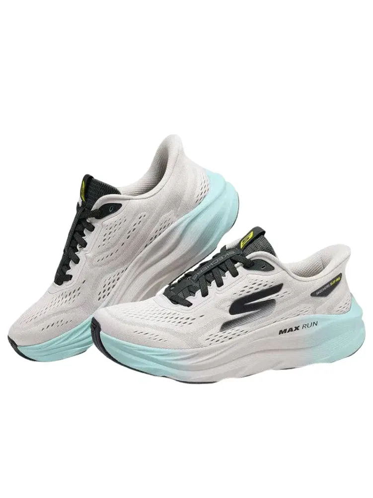 Кроссовки Skechers Max Run 'Grey Silver' 221000-GYCC — изображение 3 из 5, серый