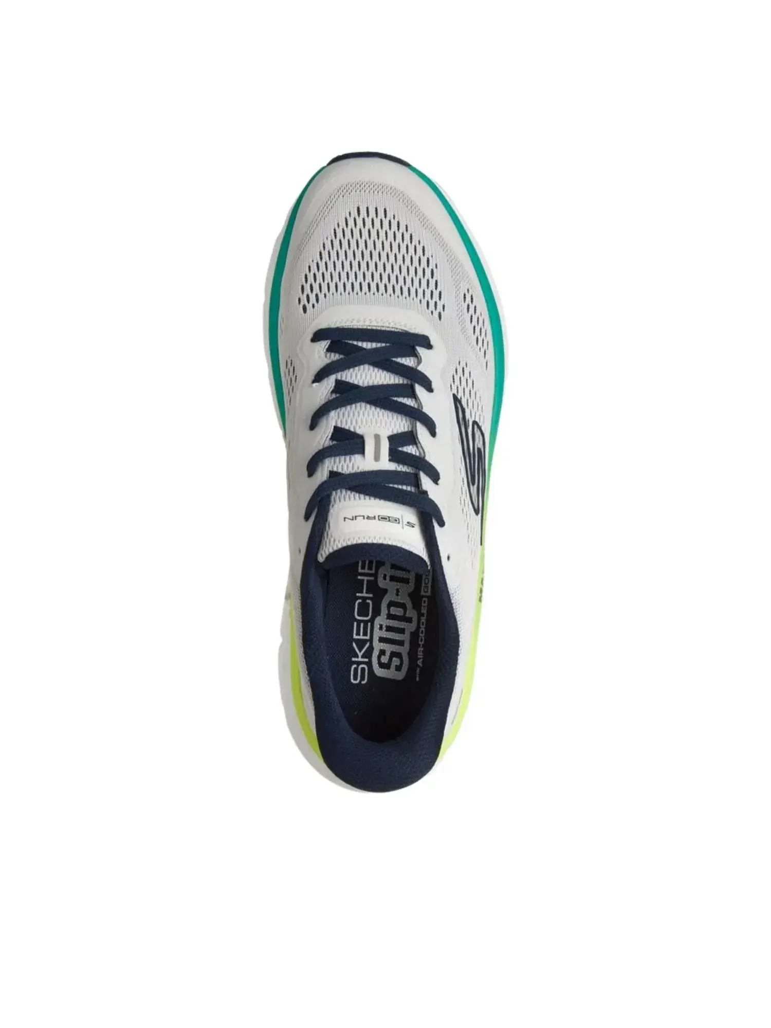 Кроссовки Skechers Max Flex 'White Multi' — изображение 3 из 5, белый
