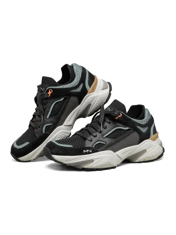 Кроссовки kraz sneakers black/white/grey Skechers — изображение 3 из 4, черный/белый/серый
