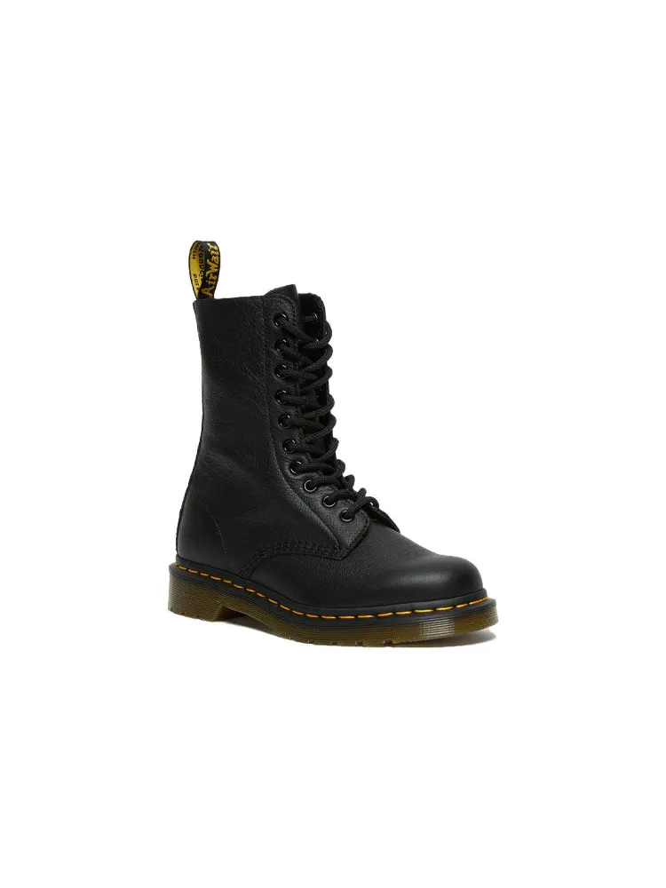 Ботинки Dr. Martens 1490 Virginia, кожаные — изображение 2 из 6, черный