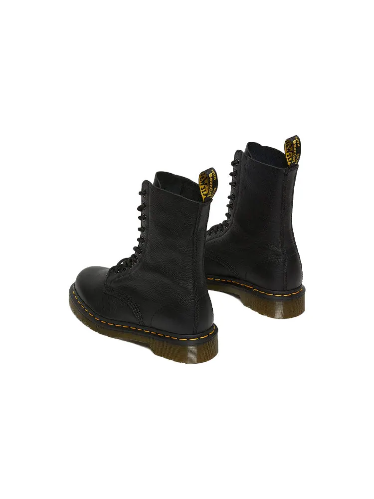Ботинки Dr. Martens 1490 Virginia, кожаные — изображение 4 из 6, черный