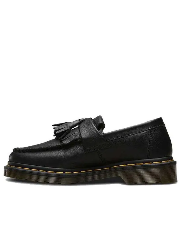 Лоферы Dr. Martens Adrian Virginia Leather Tassel Loafers 'Black' — изображение 1 из 4, черный