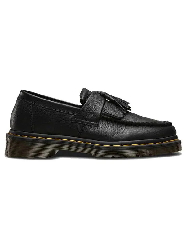Лоферы Dr. Martens Adrian Virginia Leather Tassel Loafers 'Black' — изображение 2 из 4, черный