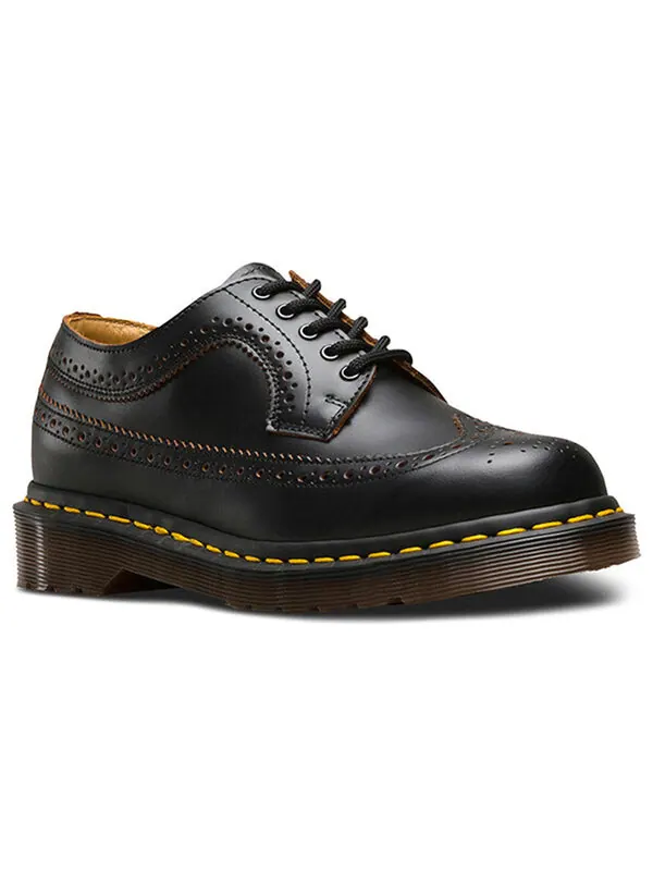 Кроссовки Dr. Martens vintage 3989 brogue — изображение 2 из 4, черный