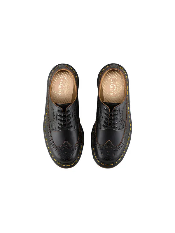 Кроссовки Dr. Martens vintage 3989 brogue — изображение 3 из 4, черный