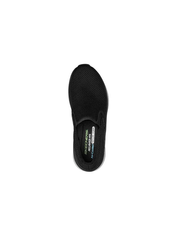 Кроссовки d'lux walker murlino 'black' Skechers — изображение 3 из 4, черный