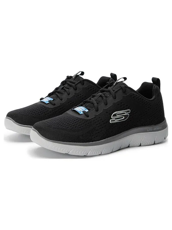 Кроссовки summits 'torre - black charcoal' Skechers — изображение 3 из 4, черный/темно-серый