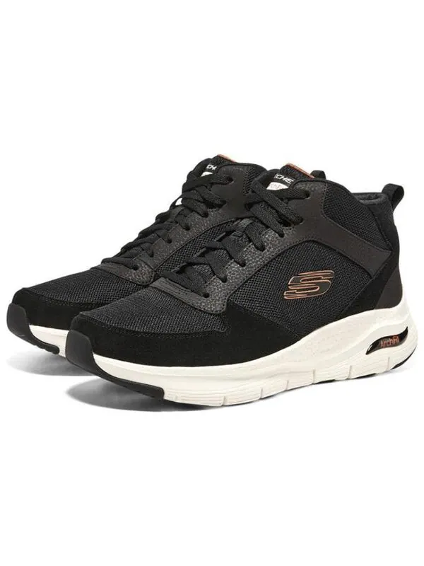 Кроссовки arch fit high 'black' Skechers — изображение 3 из 4, черный