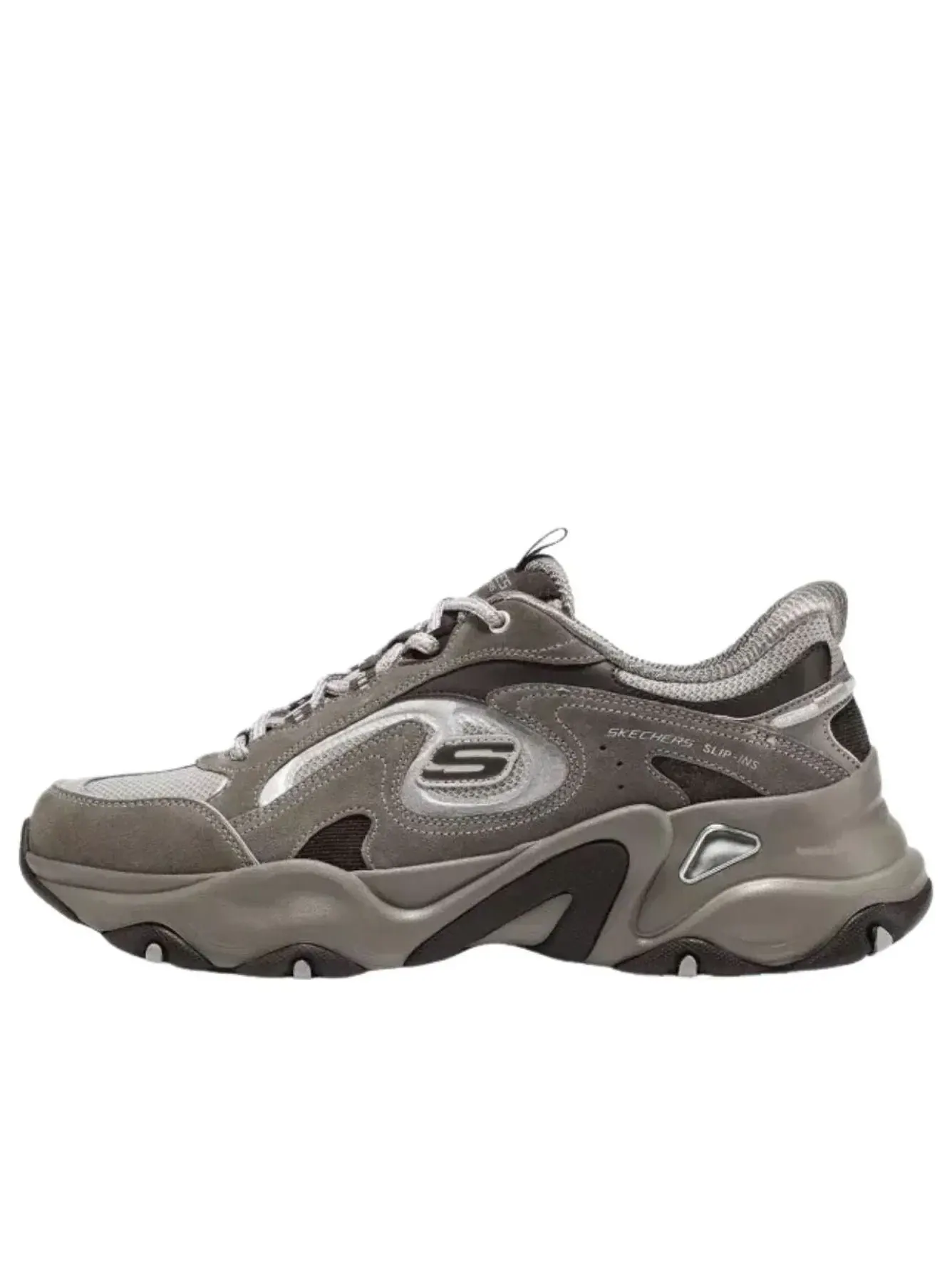 Кроссовки Skechers Delight 5.0 'Charcoal Gray Black' 232417-GYBR — изображение 1 из 5, серый