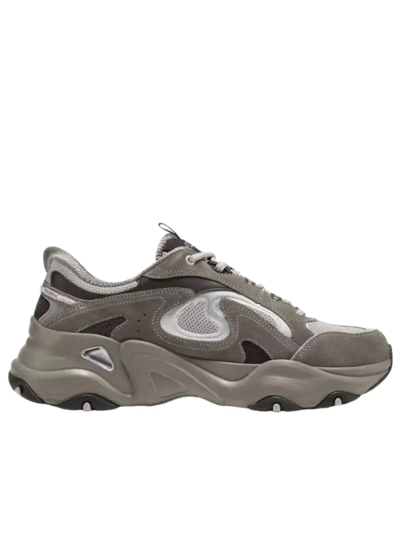 Кроссовки Skechers Delight 5.0 'Charcoal Gray Black' 232417-GYBR — изображение 5 из 5, серый