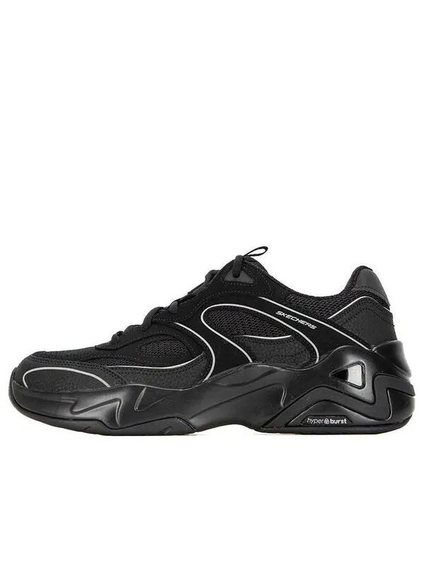 Кроссовки d'lites hyper burst 'black' Skechers — изображение 1 из 4, черный/белый