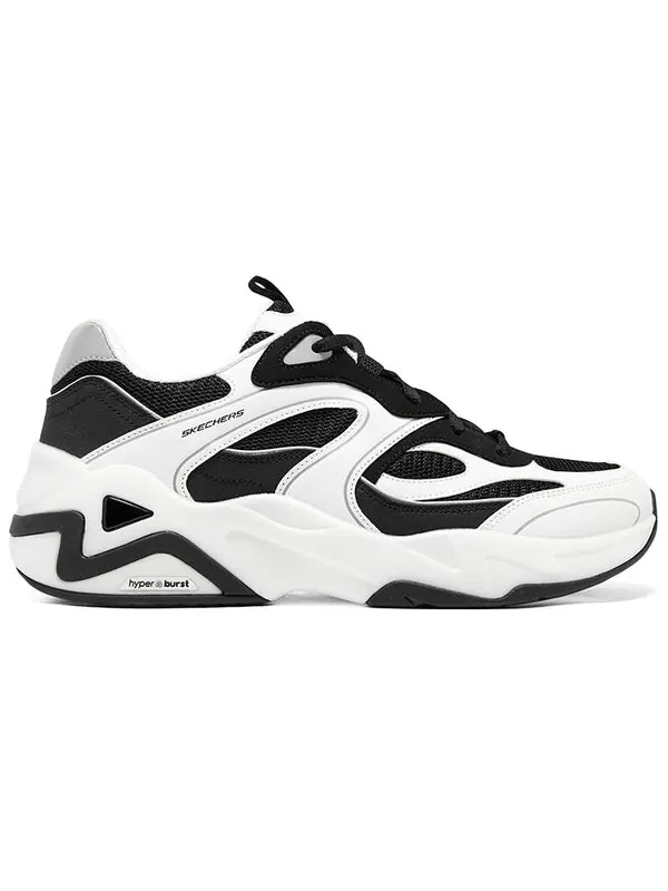 Кроссовки d'lites hyper burst 'white black' Skechers — изображение 2 из 4, черный/белый