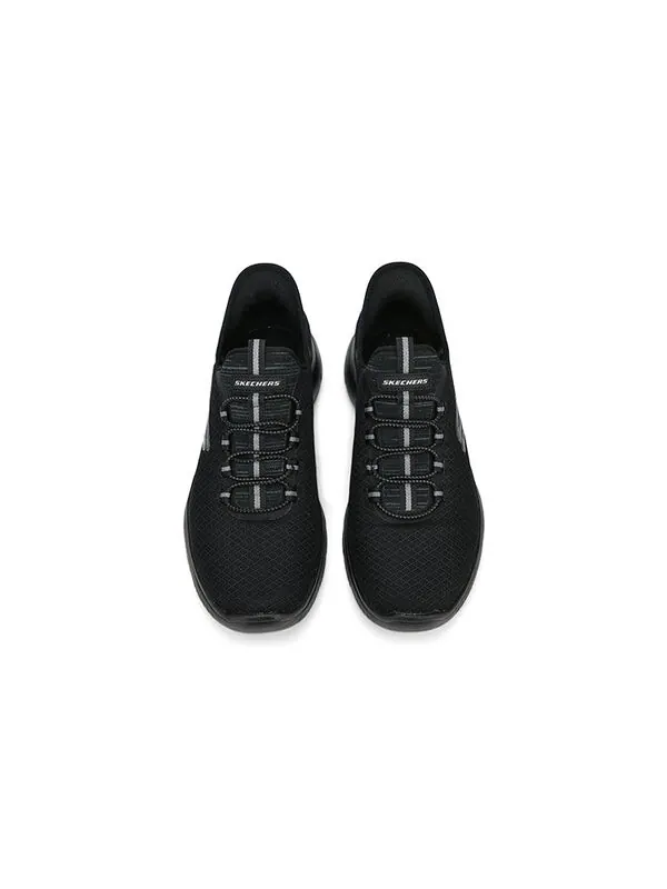 Кроссовки Skechers Slip-On Tennis Shoes 'Black' — изображение 3 из 4, черный