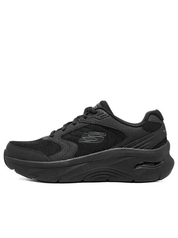 Кроссовки arch fit dlux 'pure black' Skechers — изображение 1 из 4, черный