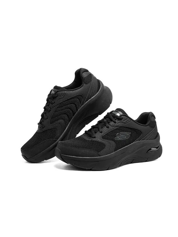 Кроссовки arch fit dlux 'pure black' Skechers — изображение 2 из 4, черный