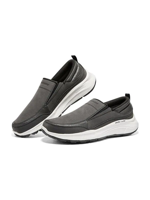Кроссовки relaxed fit: equalizer 5.0 - harvey 'black white' Skechers — изображение 3 из 4, черный/белый