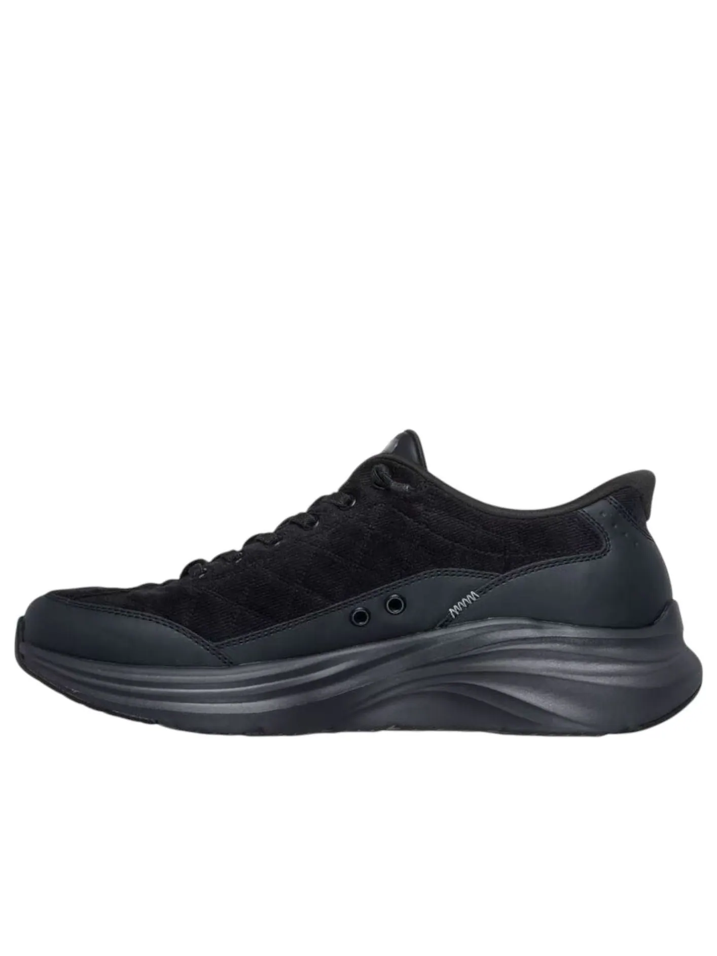 Skechers Slip-ins Contour Foam Cozy Fit Cordelux 'Black' — изображение 1 из 5, черный