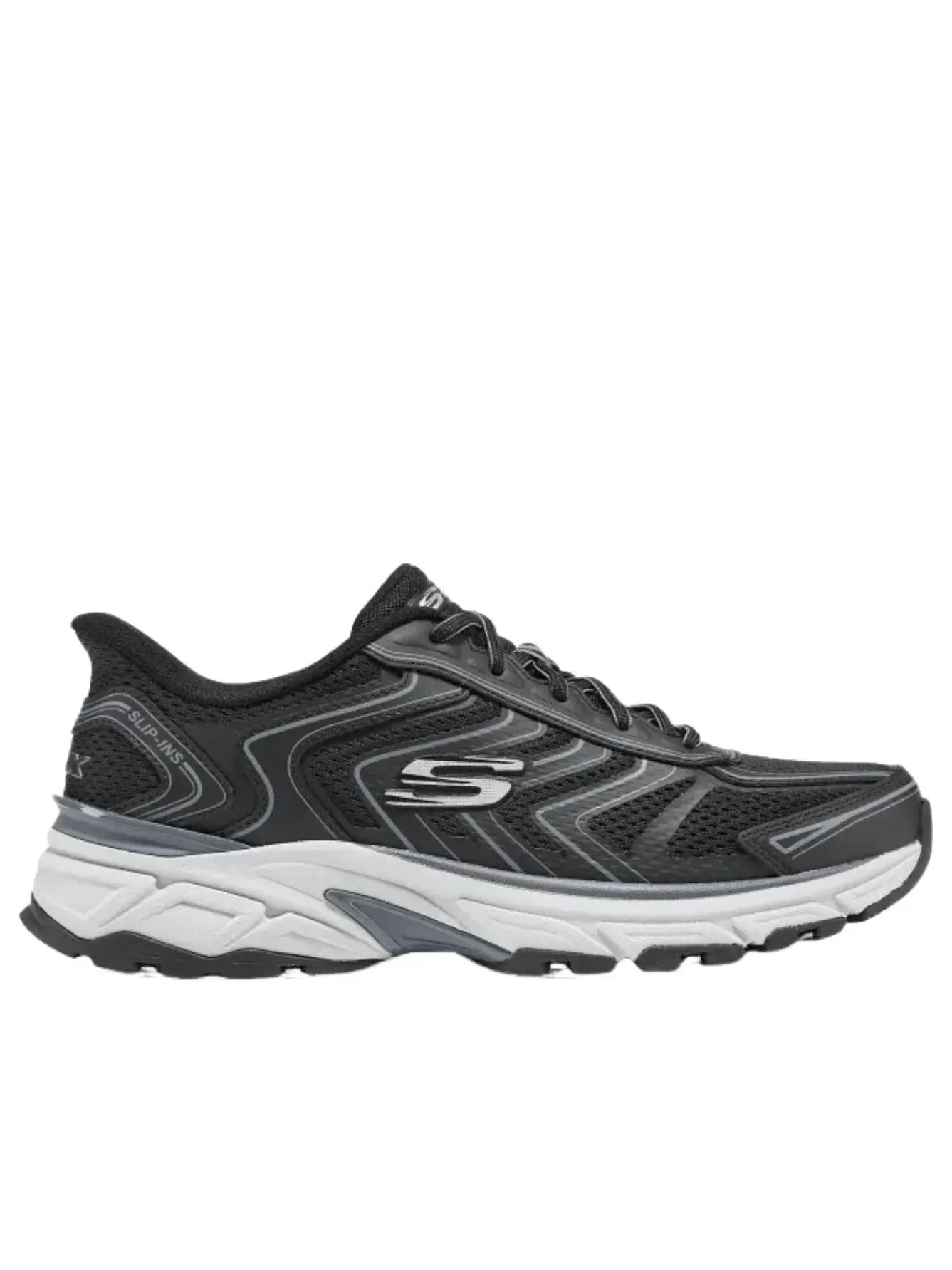Кроссовки Skechers Stamina 'Black' — изображение 6 из 6, черный