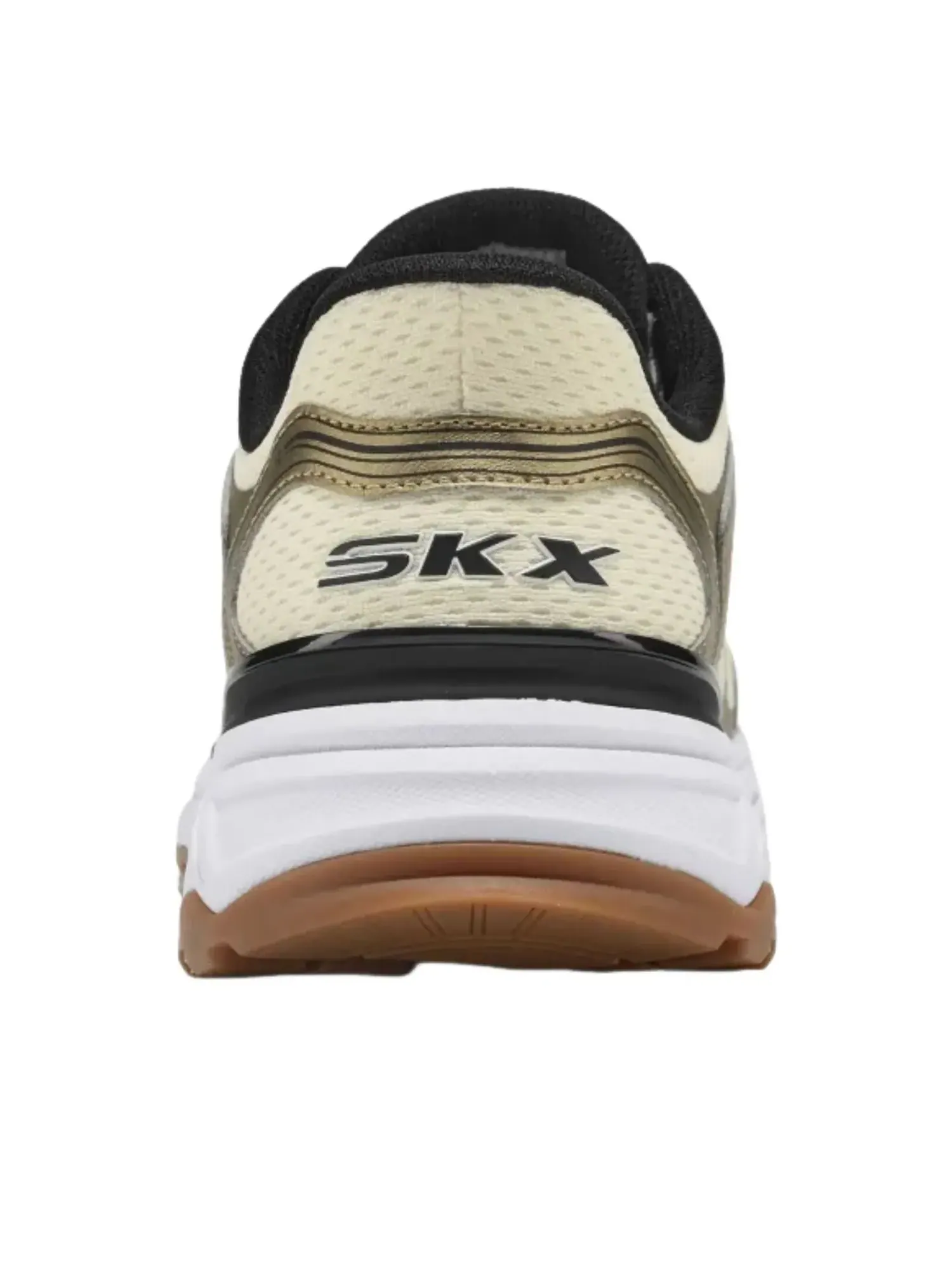 Кроссовки Skechers Stamina 'Gold Black White' — изображение 4 из 6, золото