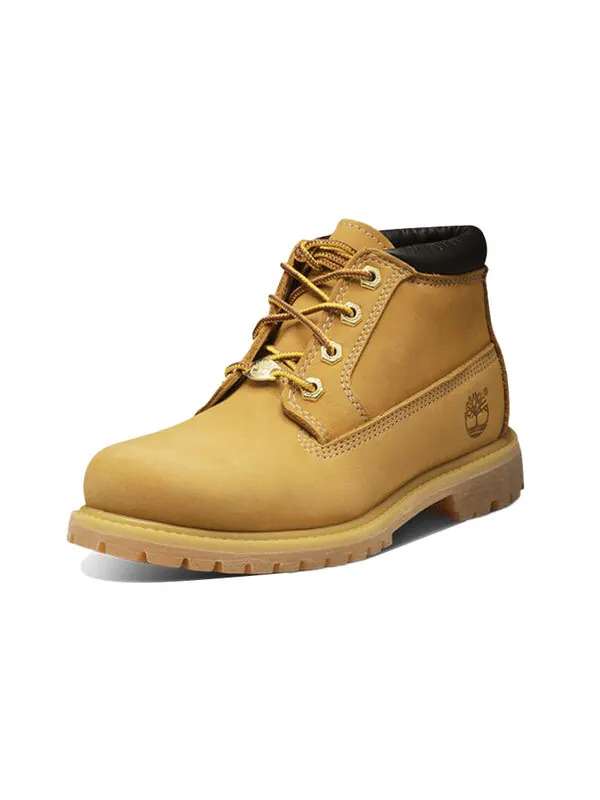 Кроссовки nellie chukka waterproof double boots 'wheat' Timberland — изображение 2 из 4, желтый