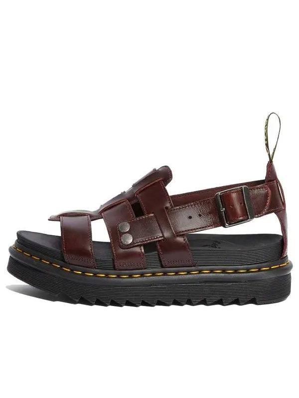 Сандалии Dr. Martens Terry, кожаные — изображение 1 из 4, коричневый