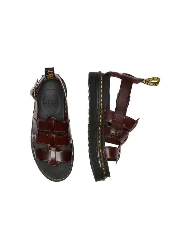 Сандалии Dr. Martens Terry, кожаные — изображение 3 из 4, коричневый