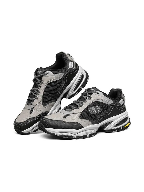 Кроссовки vigor 3.0 grey/black Skechers — изображение 3 из 4, серый/черный