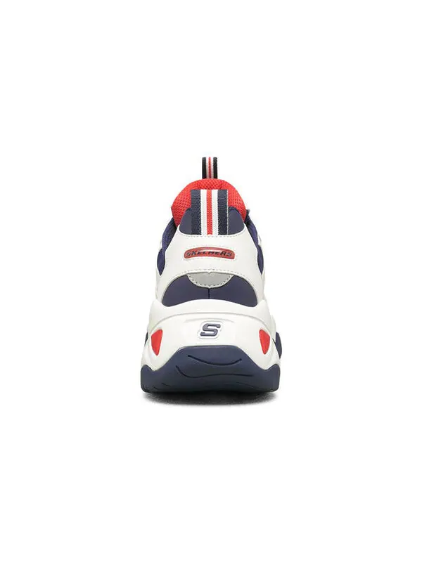 Кроссовки d lites low-top running shoes white/blue/red Skechers — изображение 4 из 4