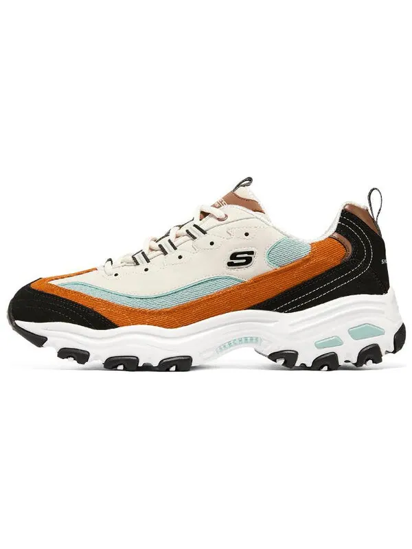Кроссовки d'lites 1.0 sneakers 'white black orange' Skechers — изображение 2 из 4, белый/черный/оранжевый