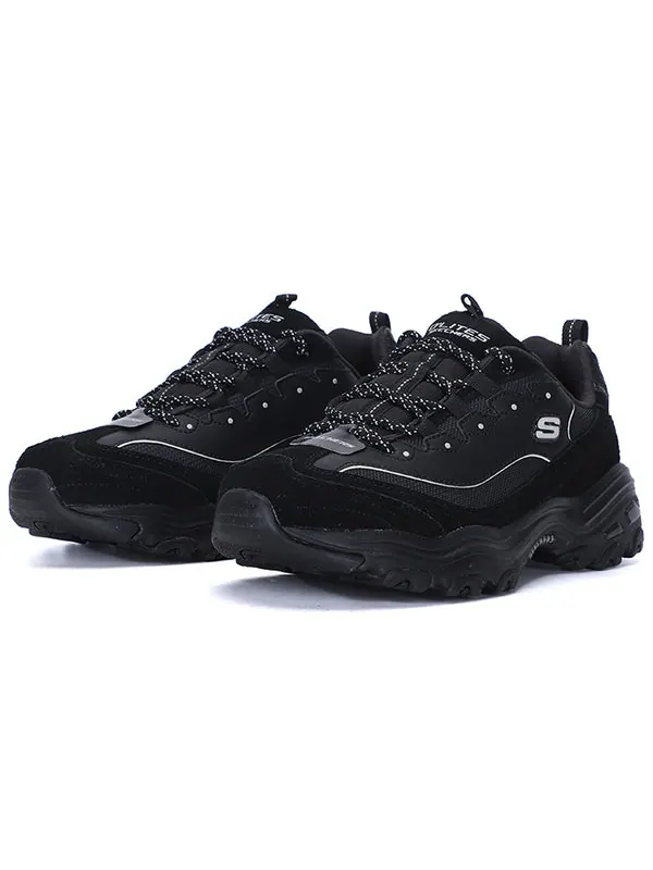 Кроссовки d'lites 1.0 'black' Skechers — изображение 3 из 4, черный