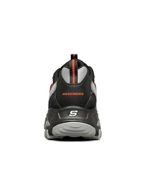 Кроссовки d lites 1.0 low-top running shoes black/grey/white Skechers — изображение 4 из 4, черный/серый/белый