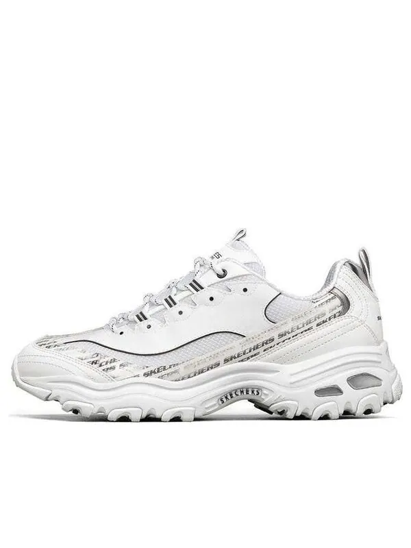 Кроссовки d'lites 1.0 running shoes white/black Skechers — изображение 1 из 4, белый/черный