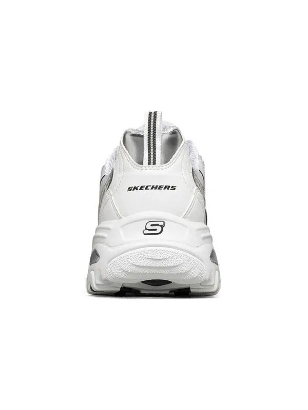 Кроссовки d'lites 1.0 running shoes white/black Skechers — изображение 4 из 4, белый/черный