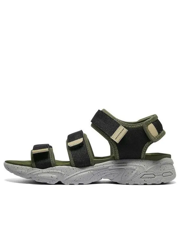 Кроссовки stamina sandal 'olive black' Skechers — изображение 1 из 4, оливковый/черный