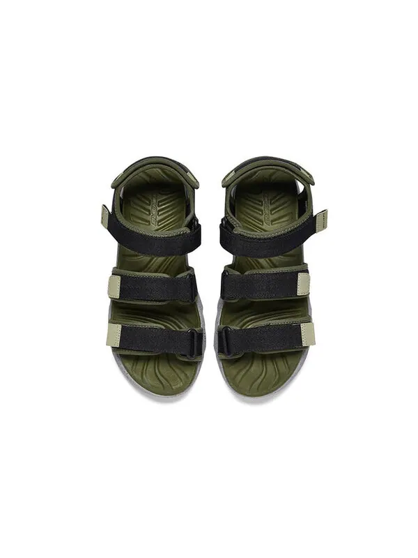 Кроссовки stamina sandal 'olive black' Skechers — изображение 4 из 4, оливковый/черный