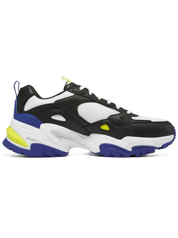 Кроссовки stamina v2 'black multicolor' Skechers — изображение 2 из 4, черный/синий/белый