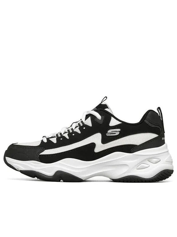 Кроссовки d'lites 4.0 low chunky shoes black/white Skechers — изображение 1 из 4, черный/белый