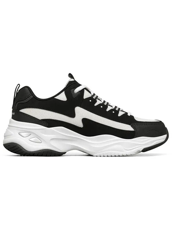 Кроссовки d'lites 4.0 low chunky shoes black/white Skechers — изображение 2 из 4, черный/белый