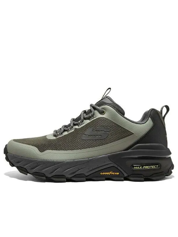 Кроссовки max protect-liberated 'olive green' Skechers — изображение 1 из 1, оливковый/зеленый