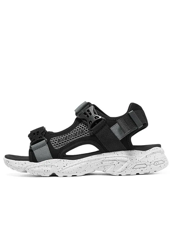 Сандалии stamina 'black gray' Skechers — изображение 1 из 4, черный/серый