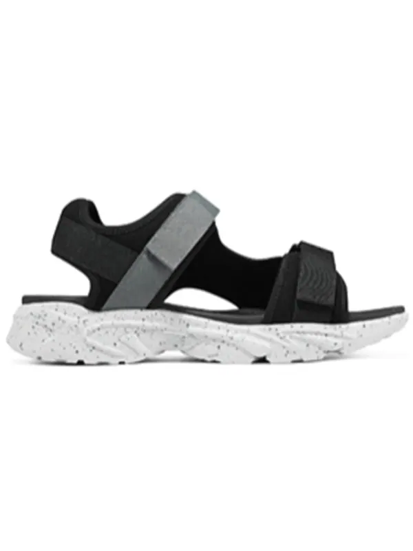 Сандалии stamina 'black gray' Skechers — изображение 2 из 4, черный/серый