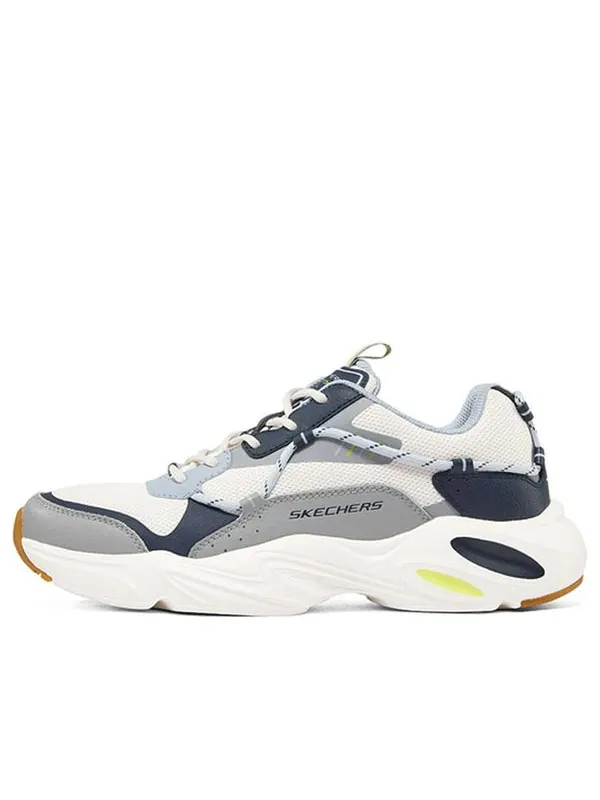 Кроссовки stamina airy 'high wind - navy grey' Skechers — изображение 1 из 4, темно-синий/серый