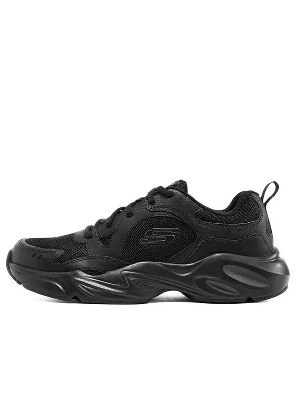 Кроссовки stamina airy 'pure black' Skechers — изображение 1 из 4, черный