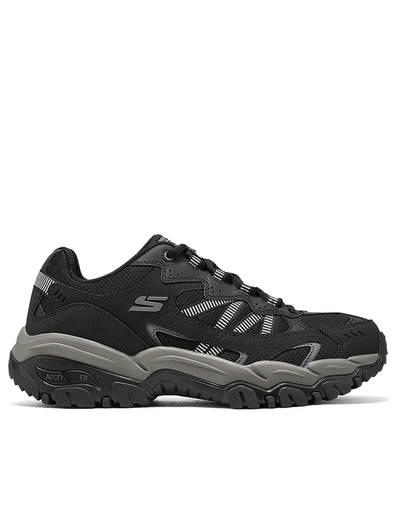 Кроссовки Skechers Arch Fit Footsteps 'Black' — изображение 2 из 4, черный