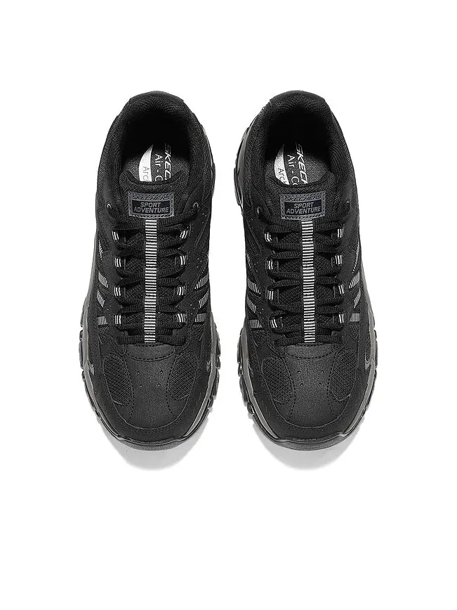 Кроссовки Skechers Arch Fit Footsteps 'Black' — изображение 3 из 4, черный