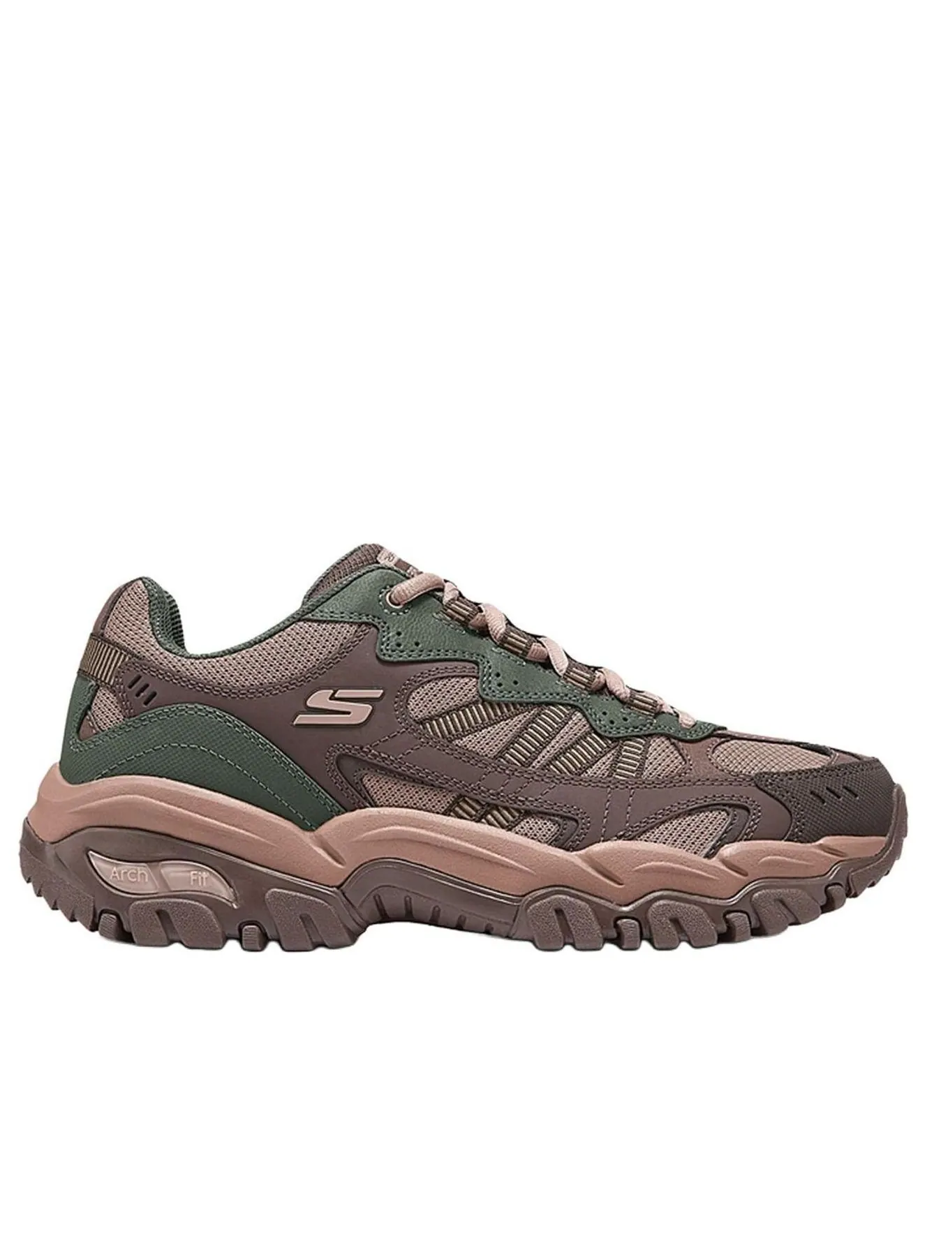 Кроссовки Skechers Arch Fit Footsteps 'Brown' — изображение 2 из 5, коричневый