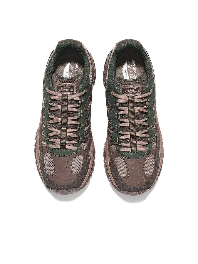 Кроссовки Skechers Arch Fit Footsteps 'Brown' — изображение 3 из 5, коричневый