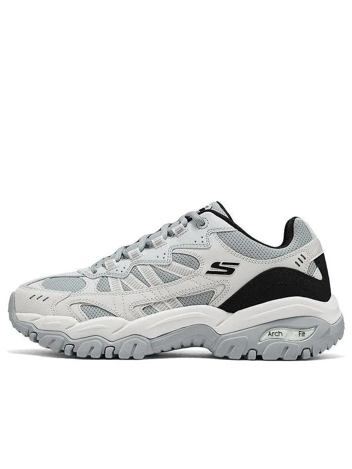 Кроссовки Skechers Arch Fit Footsteps 'Gray Green' — изображение 1 из 4, серый/зеленый